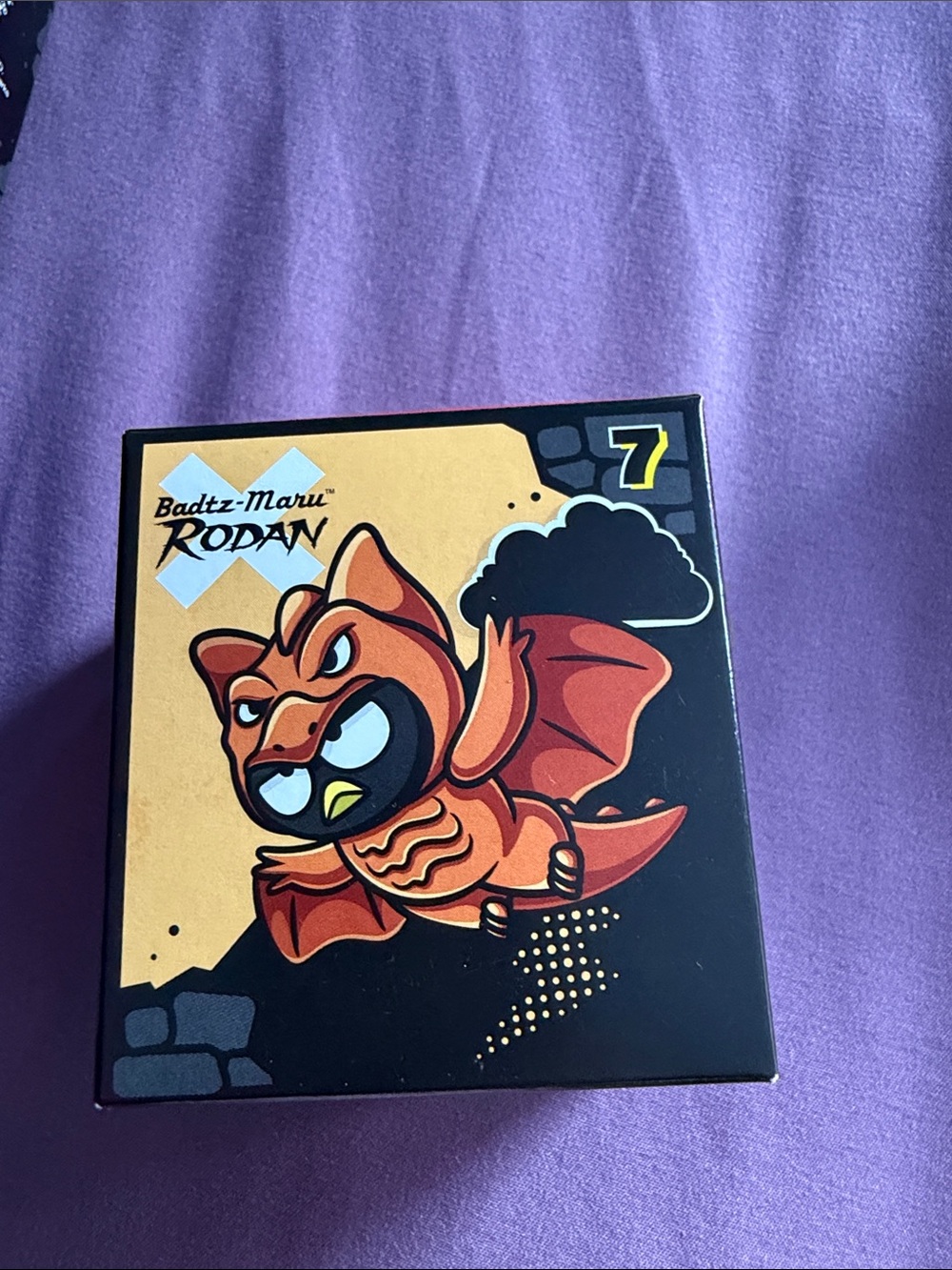 Orange Collectible Kids Toy Figure. #7 Batz-Maru